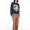 New Felpa in cotone organico T-shirt E Top