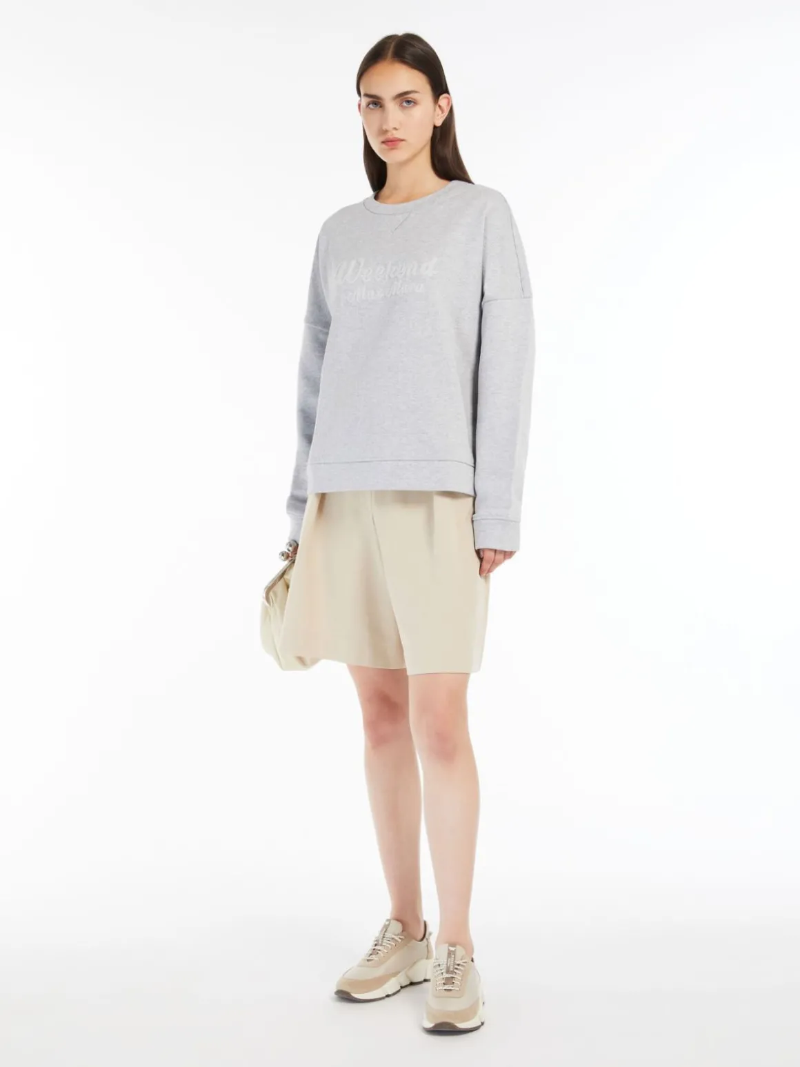 Clearance Felpa oversize in cotone T-shirt E Top