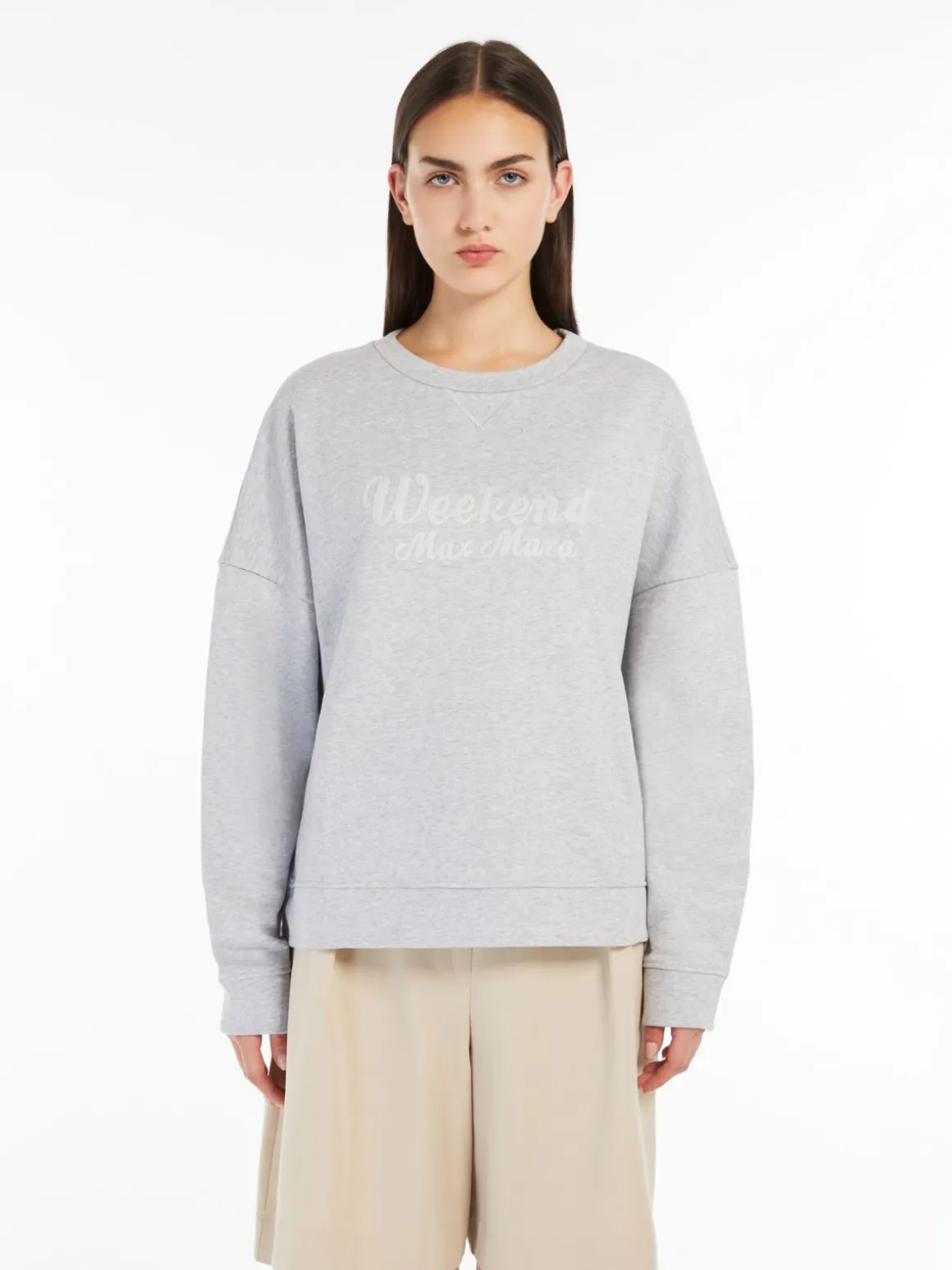 Clearance Felpa oversize in cotone T-shirt E Top