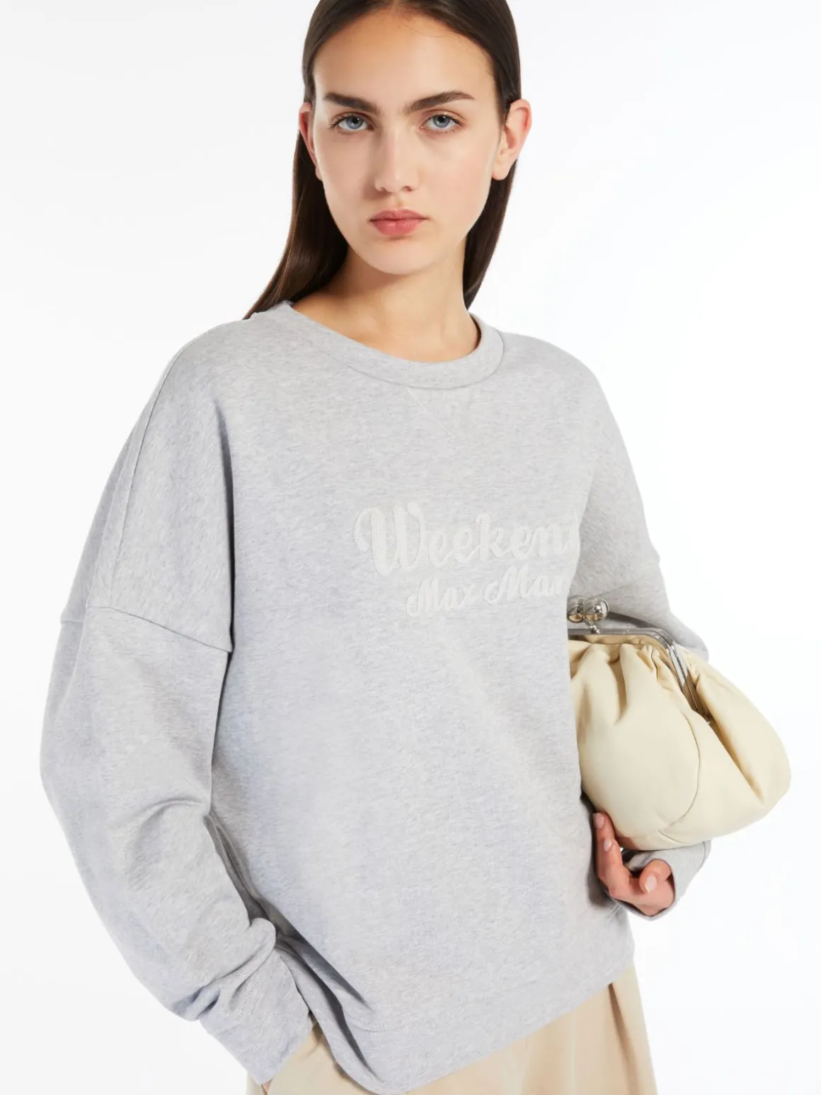 felpa_oversize_in_cotone_3.webp Clearance Felpa oversize in cotone T-shirt E Top