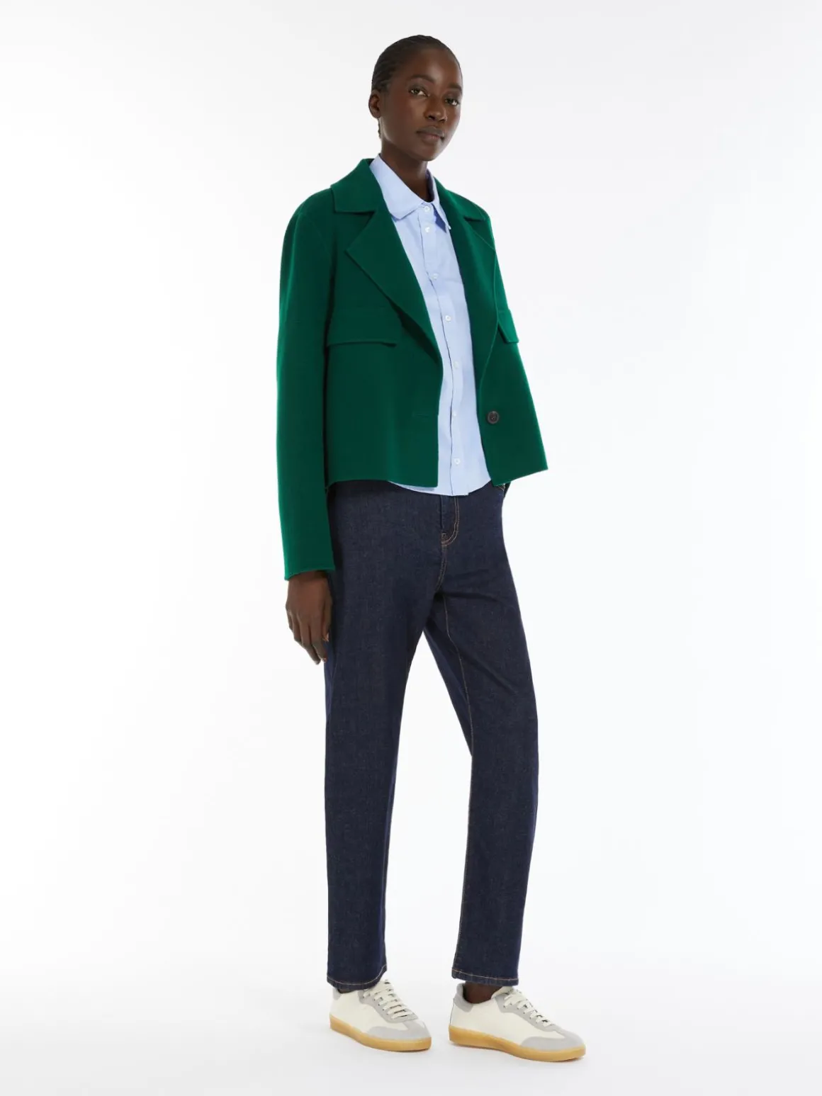 Hot Giacca boxy in lana Giacche Eblazer