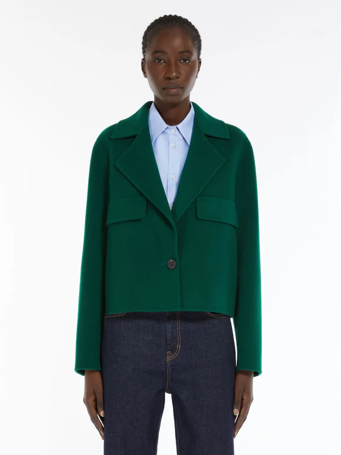 Hot Giacca boxy in lana Giacche Eblazer
