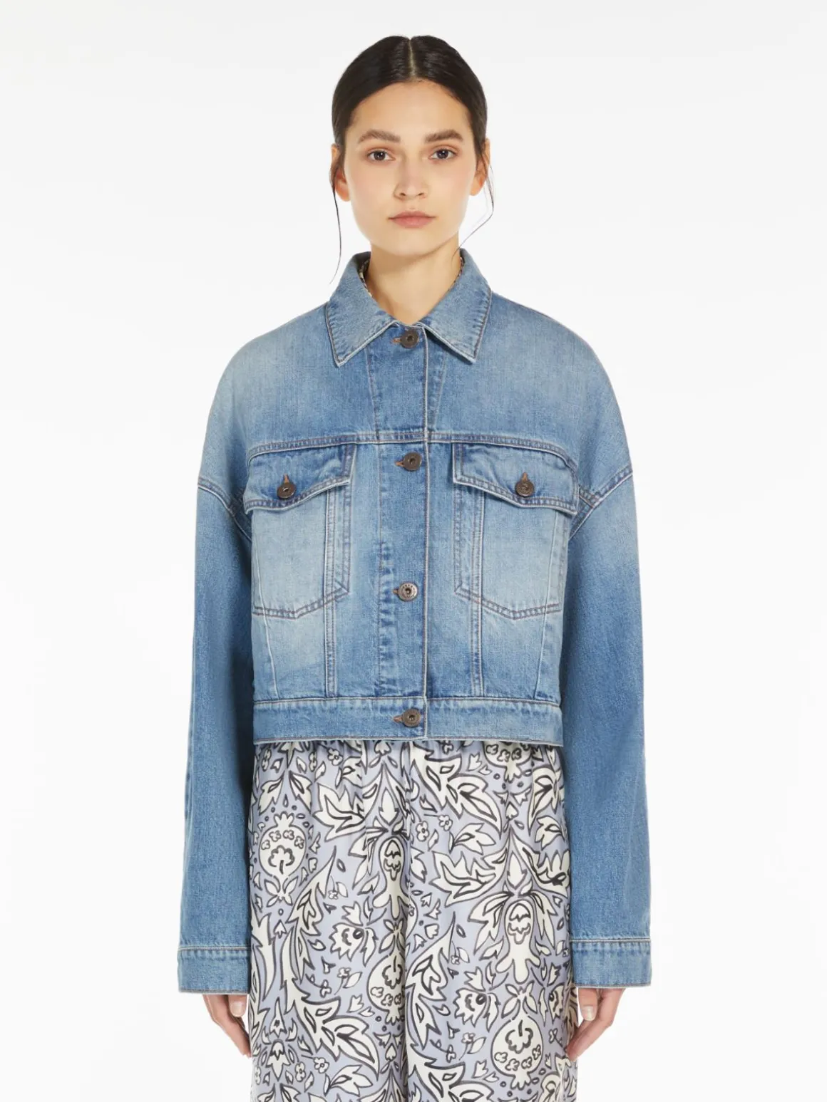 Hot Giacca cropped in denim Giacche Eblazer