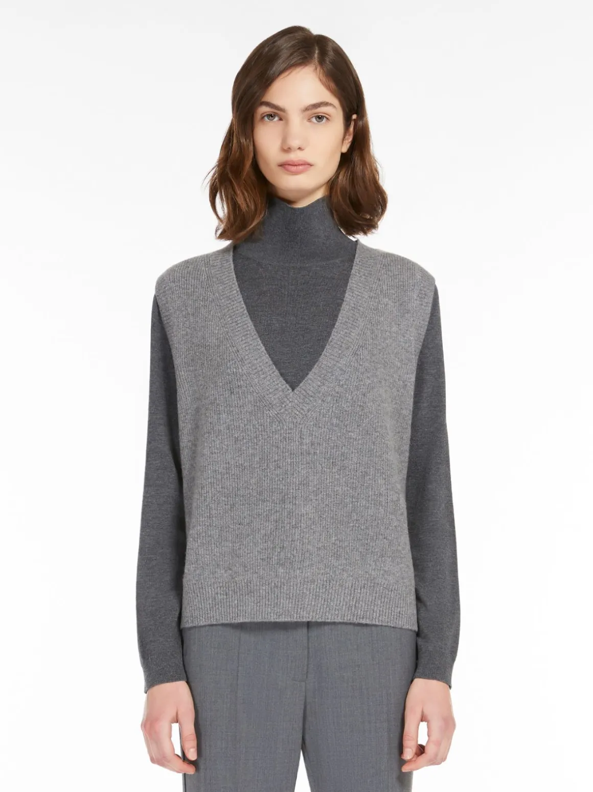 Fashion Gilet in filato di cachemire Maglie | Gilet