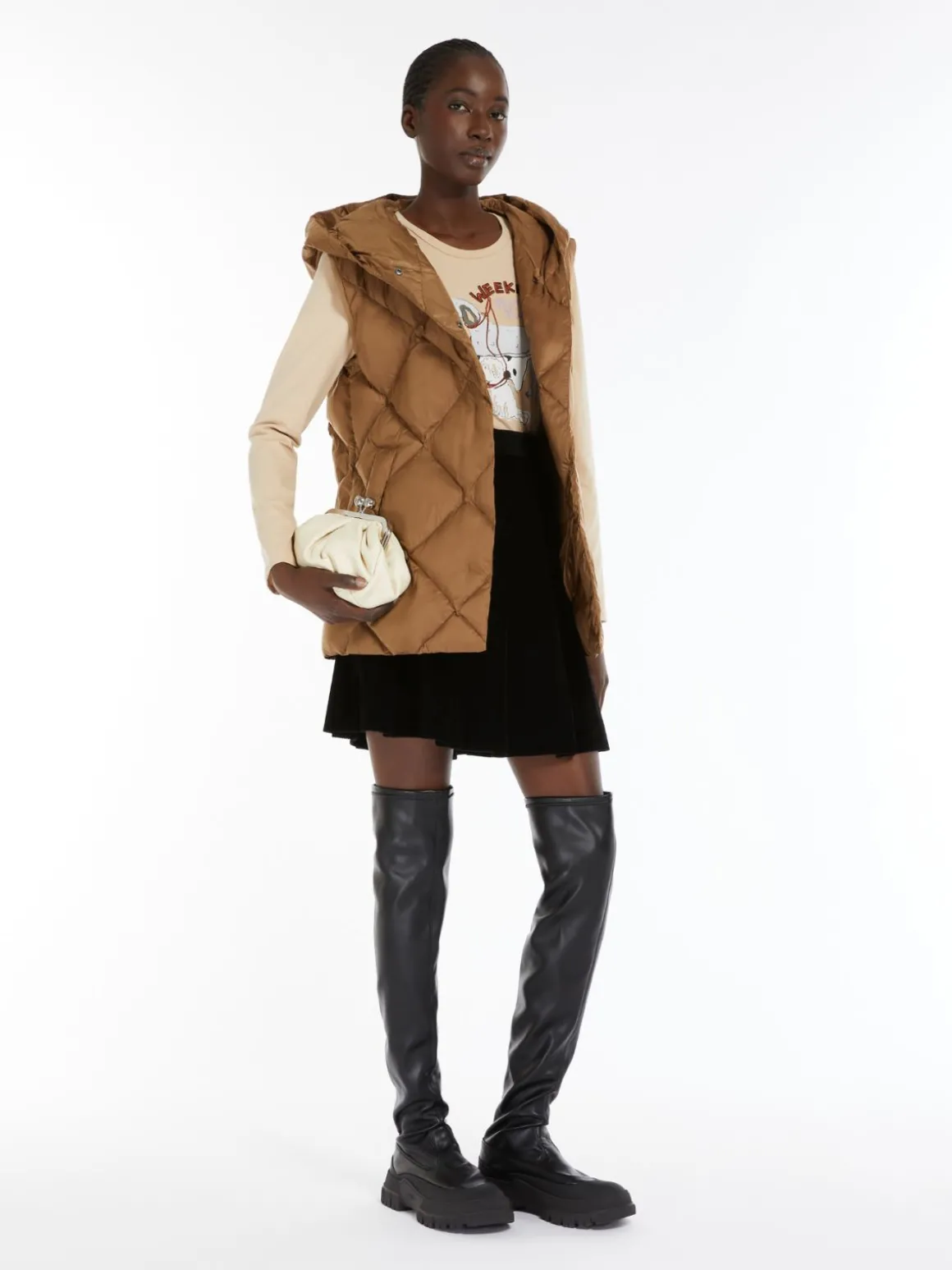 Cheap Gilet in tessuto tecnico trapuntato Gilet | Imbottiti E Parka
