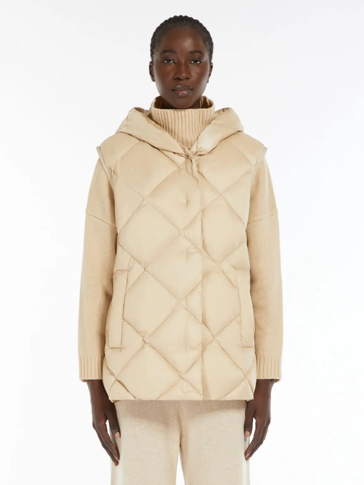 Store Gilet in tessuto tecnico trapuntato Gilet | Imbottiti E Parka