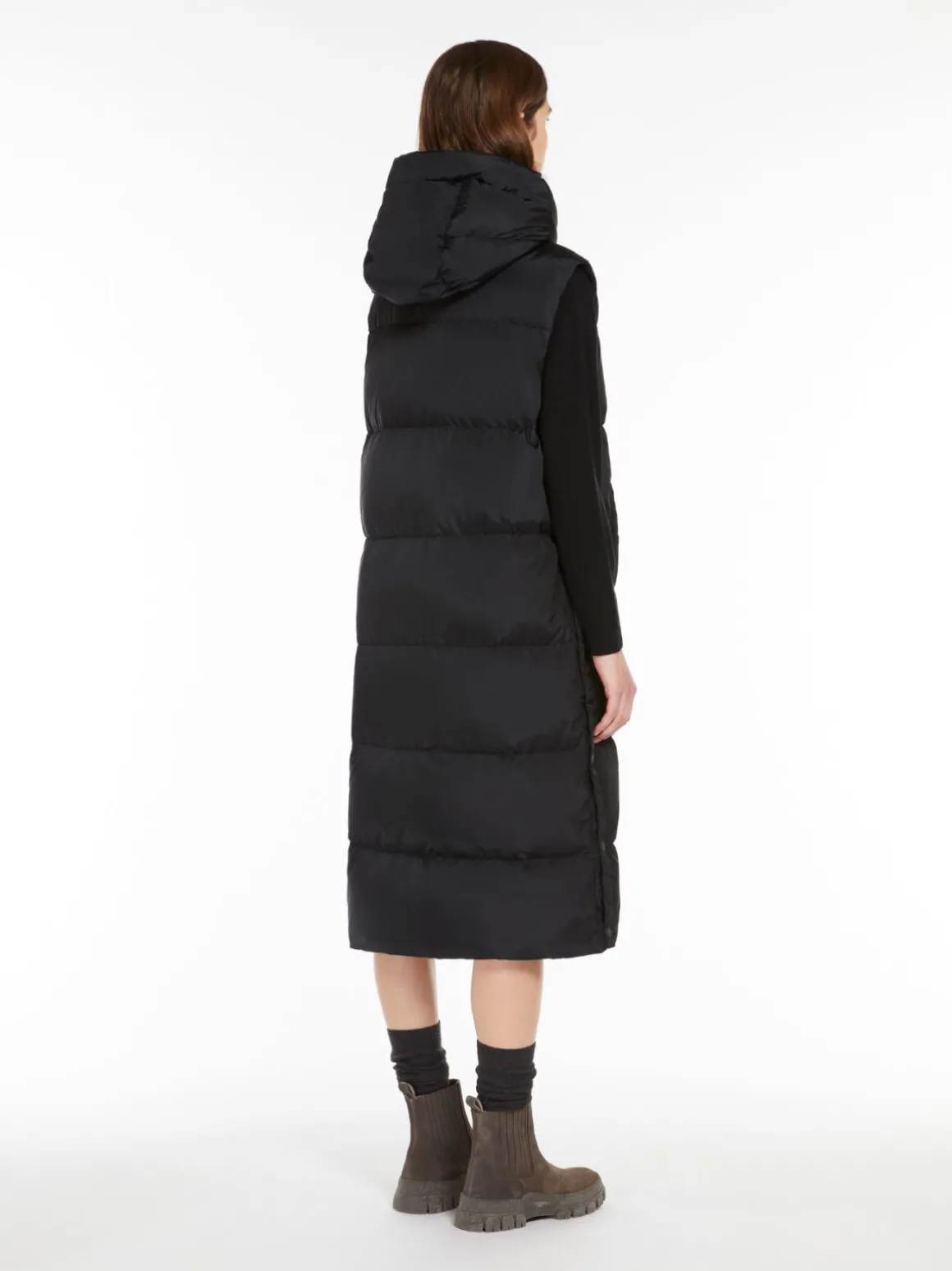 gilet_lungo_in_taffet_antigoccia_2.webp Online Gilet lungo in taffetà antigoccia Gilet | Imbottiti E Parka