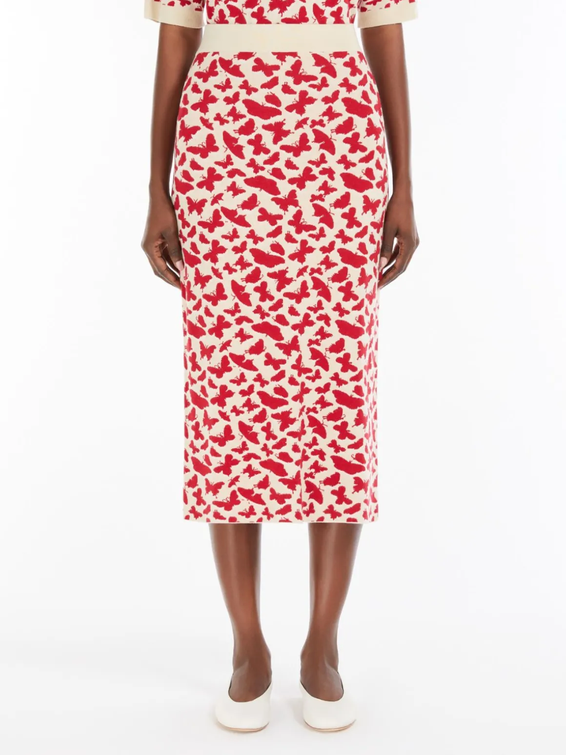 Fashion Gonna in maglia jacquard Gonne
