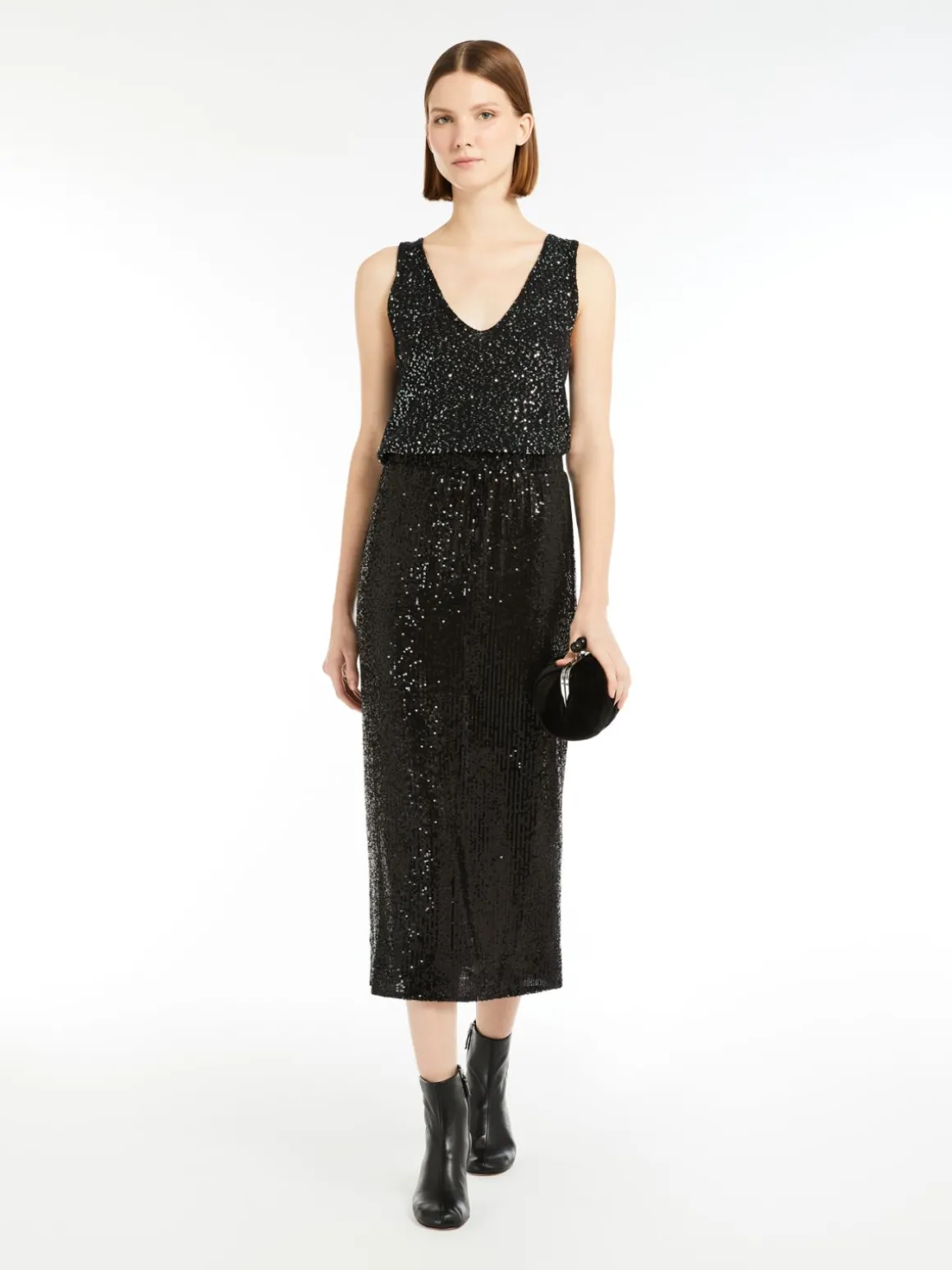 Shop Gonna in tulle ricamato Gonne