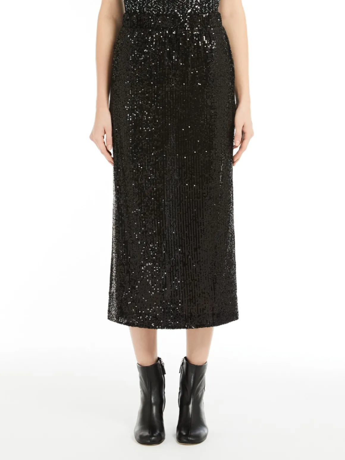 Shop Gonna in tulle ricamato Gonne