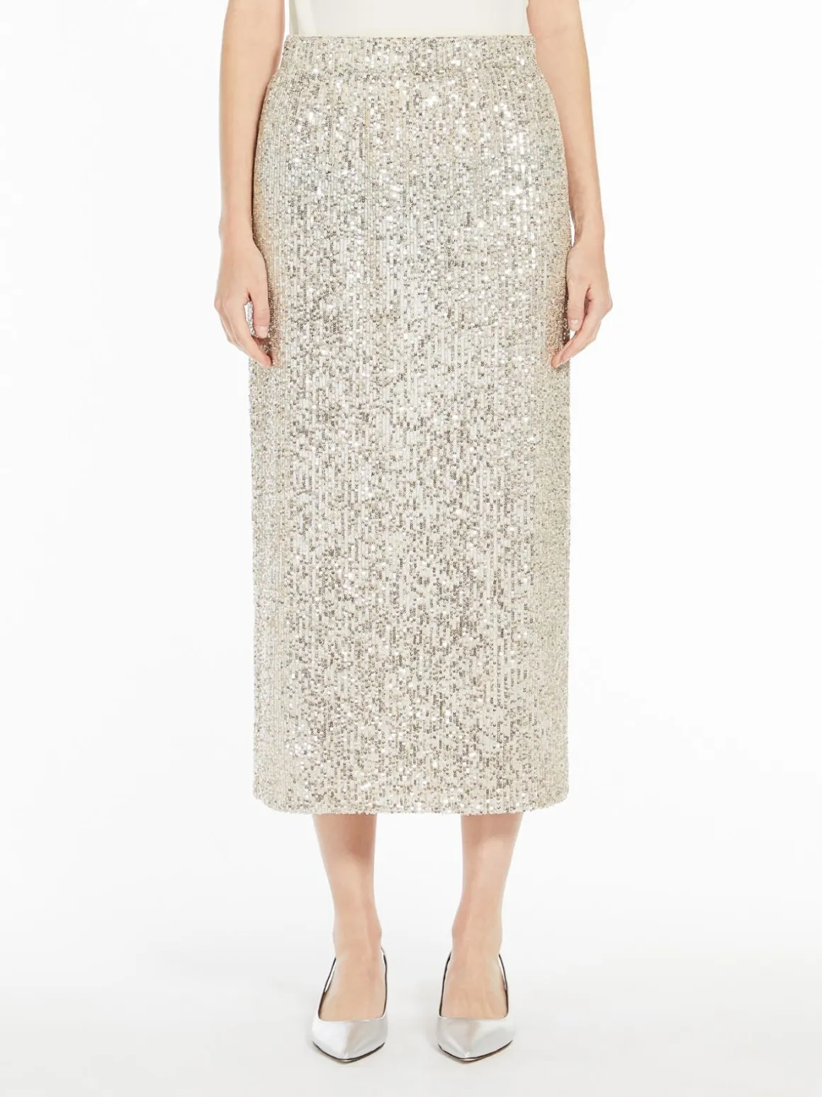 New Gonna in tulle ricamato Gonne
