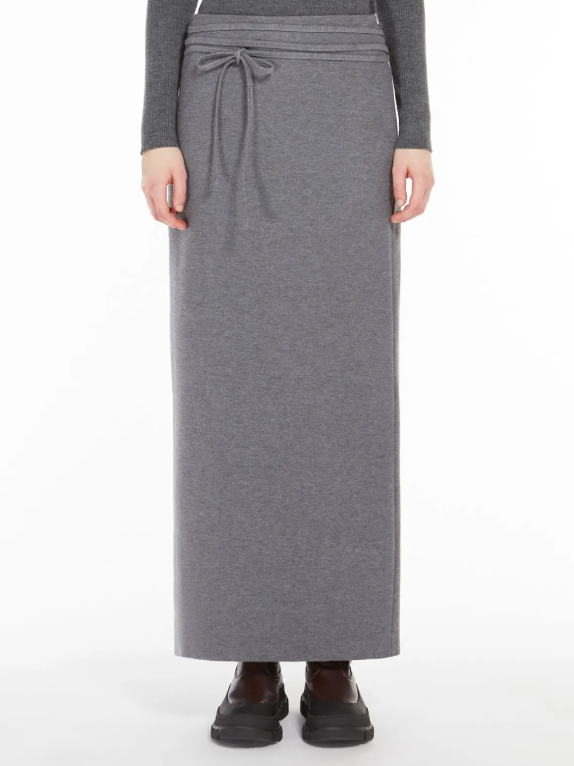 Store Gonna lunga in jersey Completie Tailleur | Gonne
