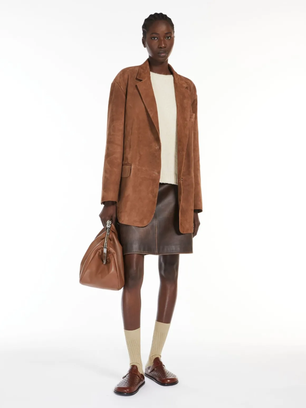 Flash Sale Gonna mini in pelle Gonne