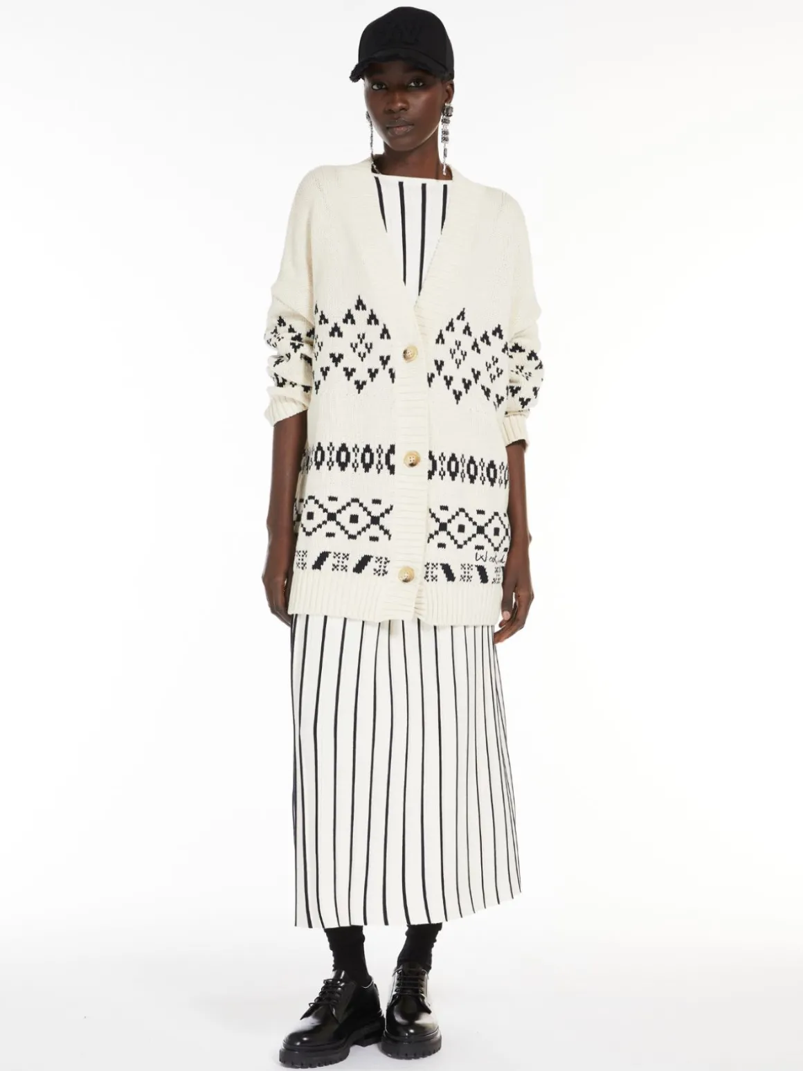 Store Gonna plissé in viscosa stretch Gonne