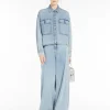 Outlet Jeans ampio in denim Pantaloniejeans