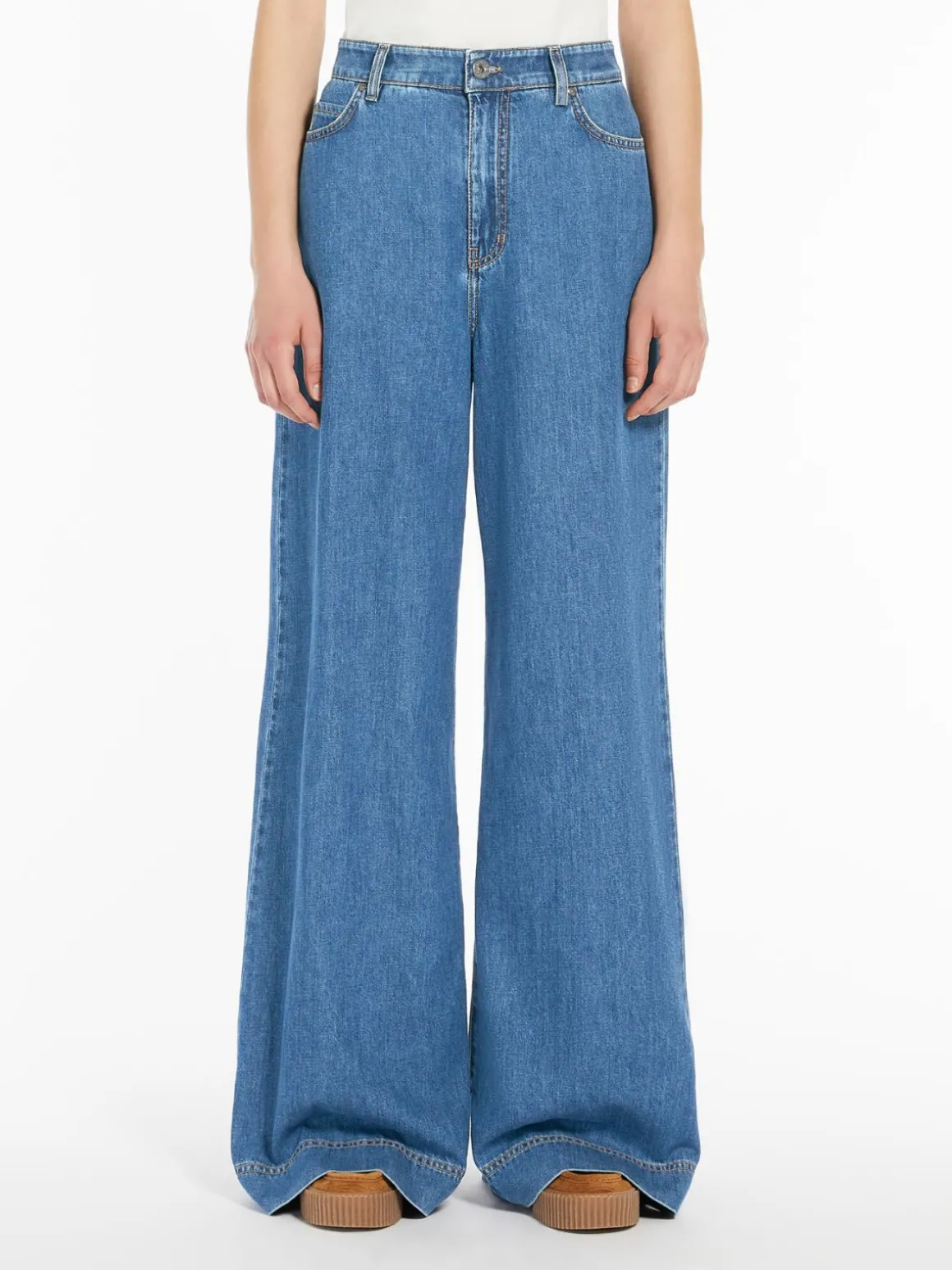 Best Jeans ampio in denim Pantaloniejeans