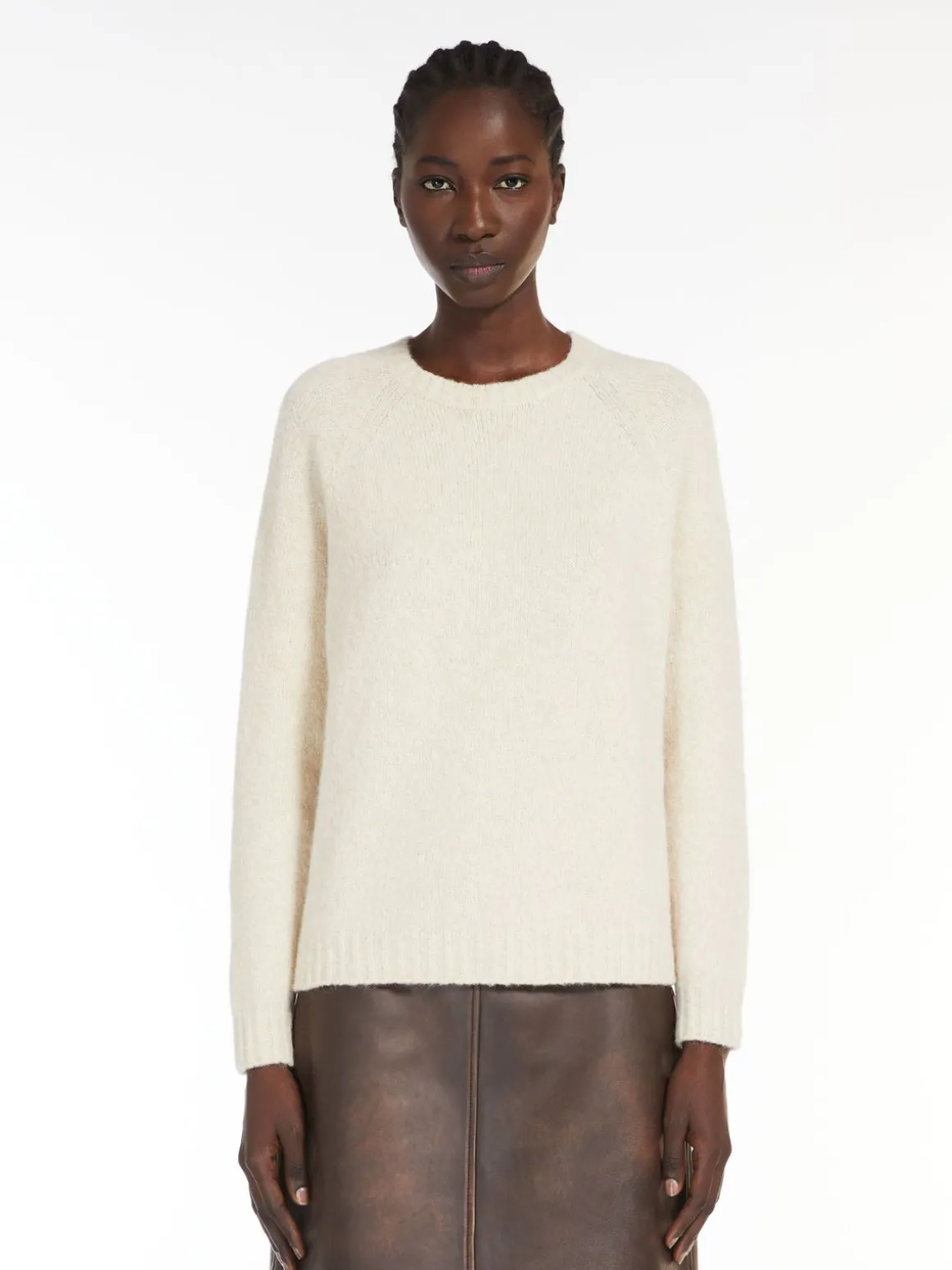 Cheap Maglia in alpaca e cotone Maglie
