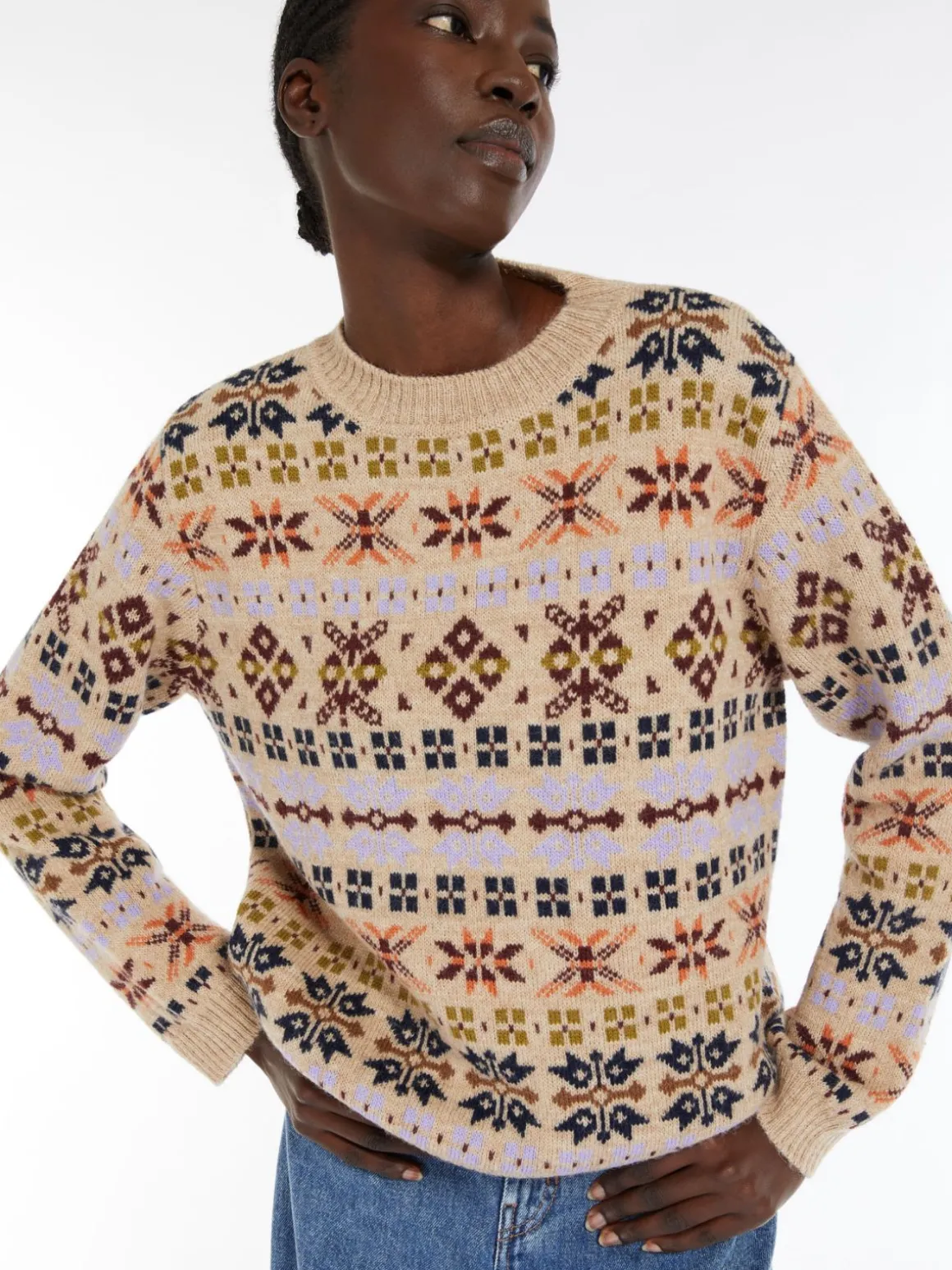 maglia_in_alpaca_e_lana_jacquard_3.webp Best Sale Maglia in alpaca e lana jacquard Maglie