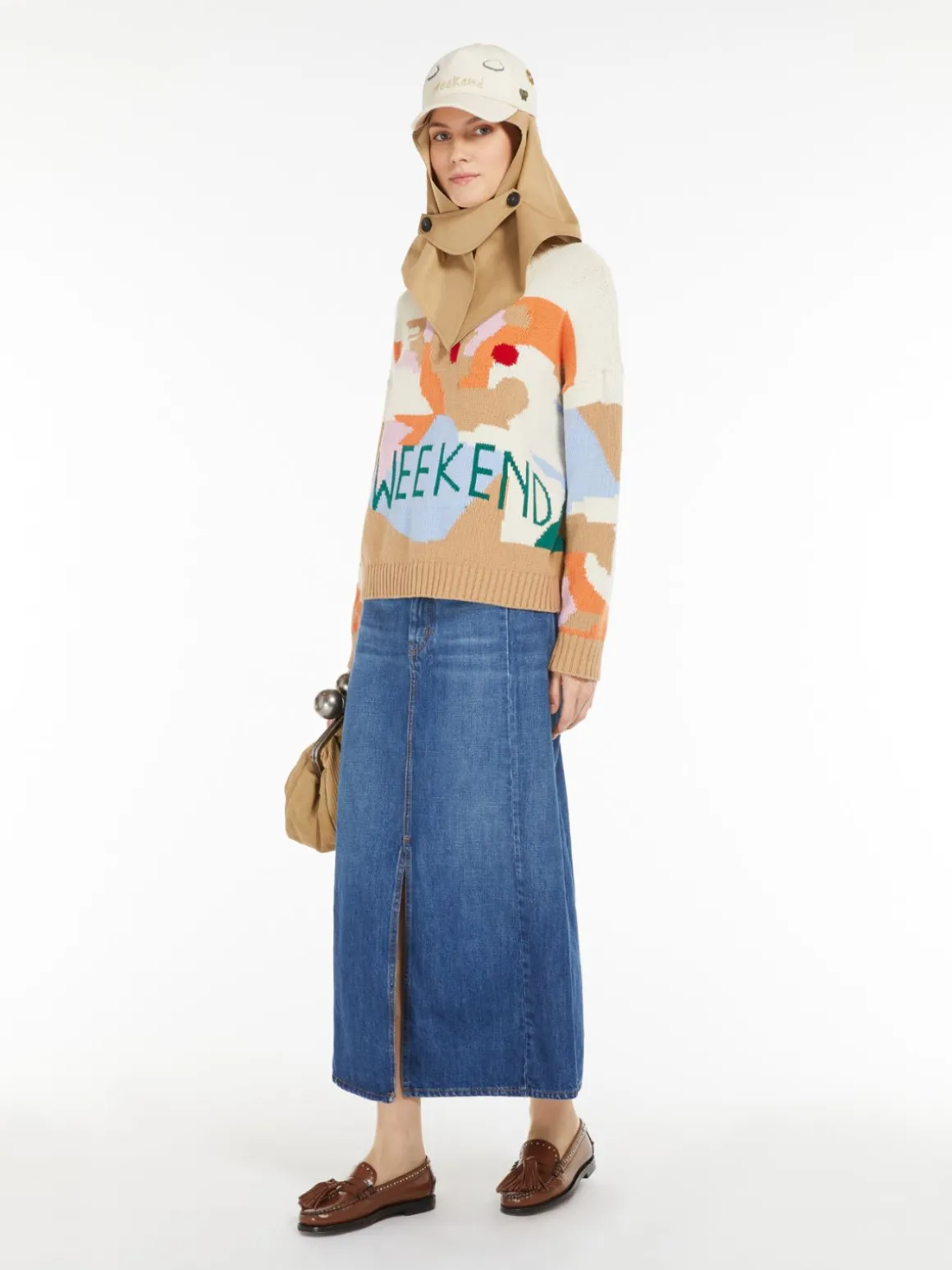 Shop Maglia in filato di cotone fantasia Maglie