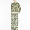 Outlet Maglia in filato di cotone jacquard Maglie
