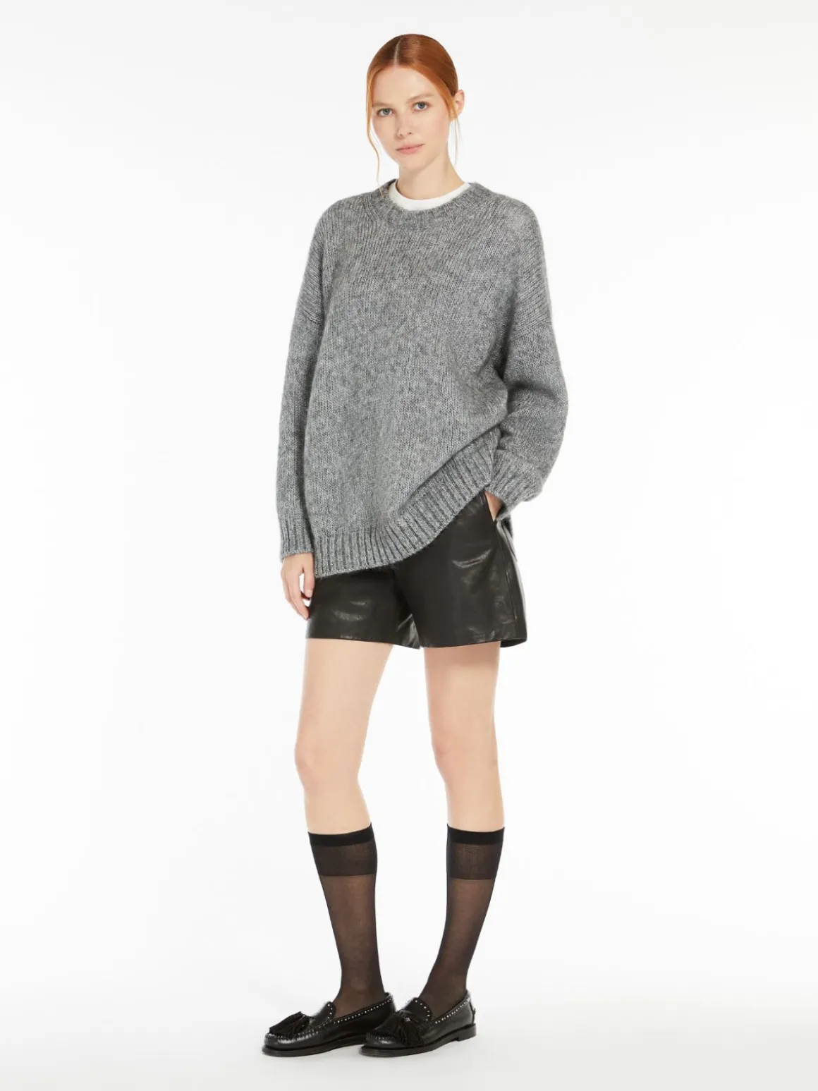 Hot Maglia in filato di mohair e lurex Maglie
