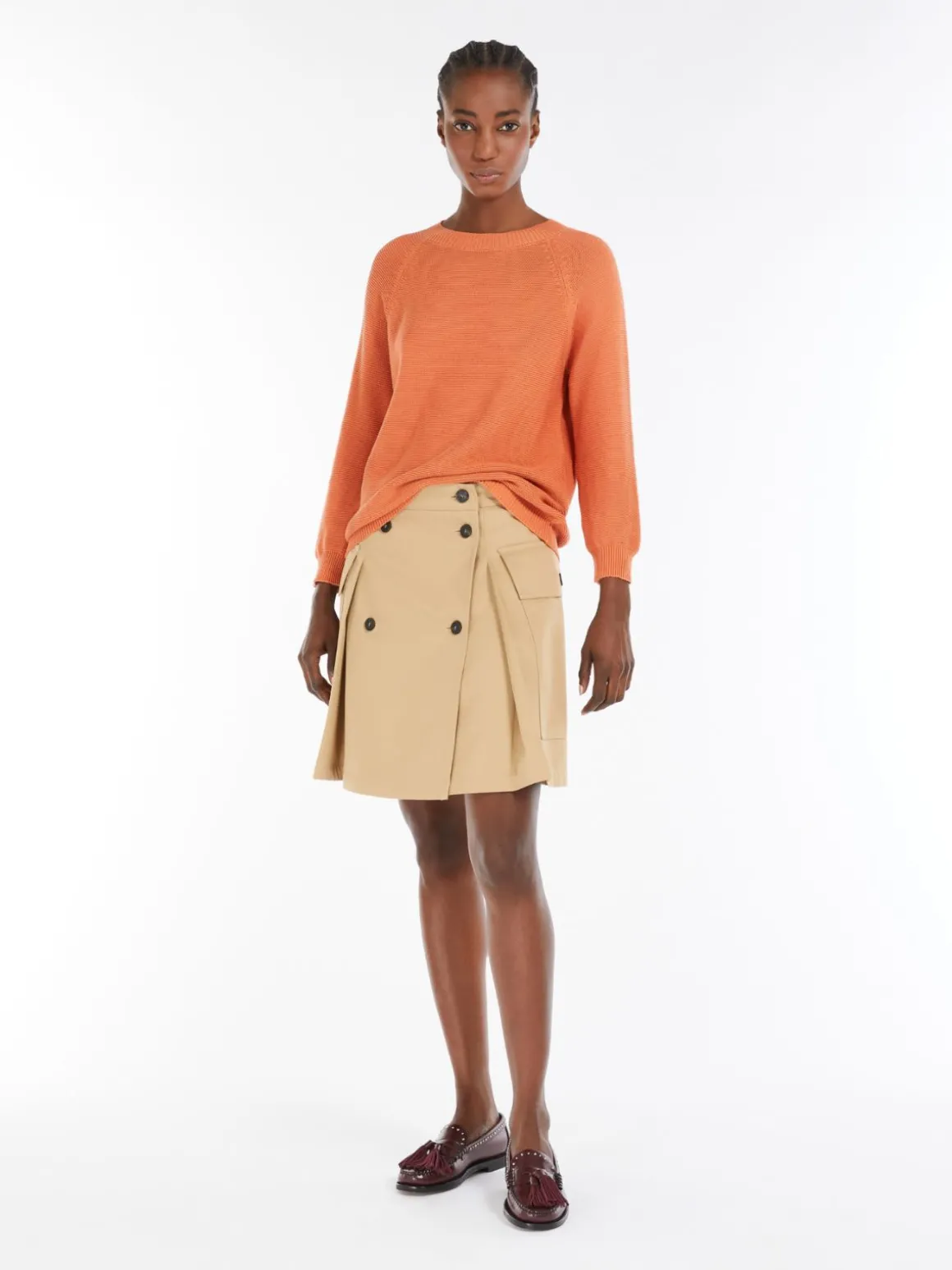 Discount Maglia morbida in filato di cotone Maglie