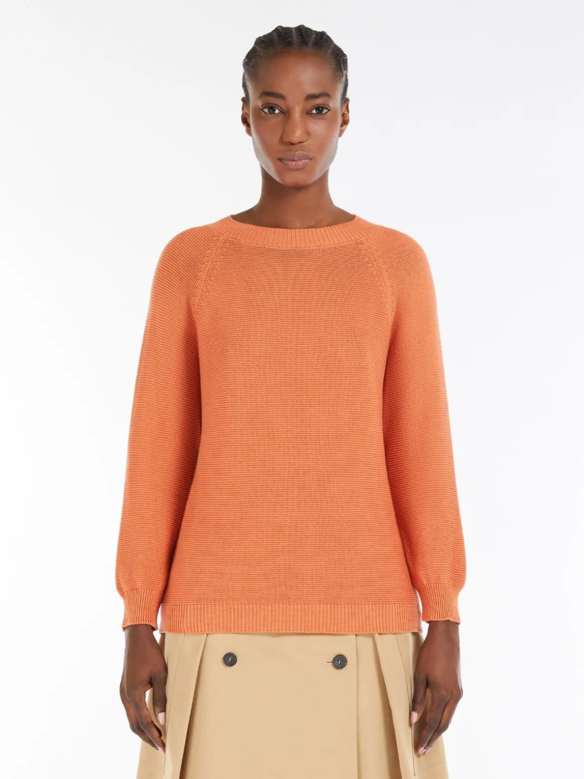 Discount Maglia morbida in filato di cotone Maglie