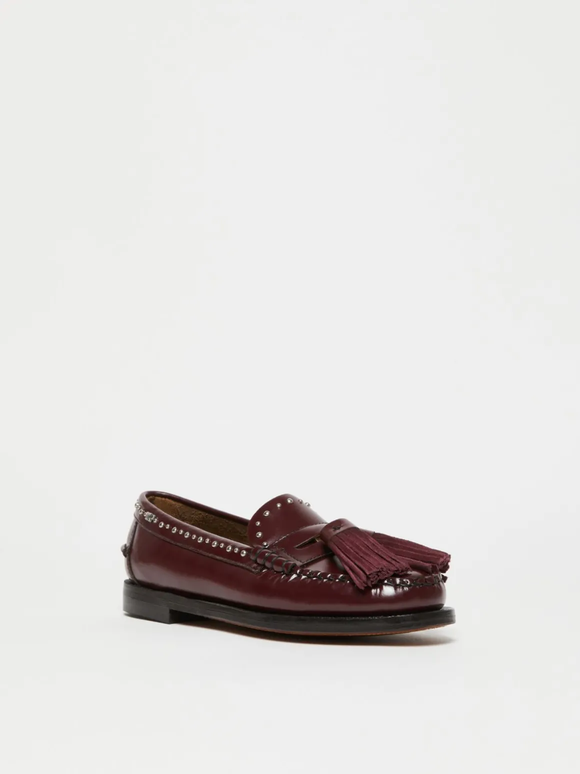 Store Mocassino in pelle con nappe Scarpe