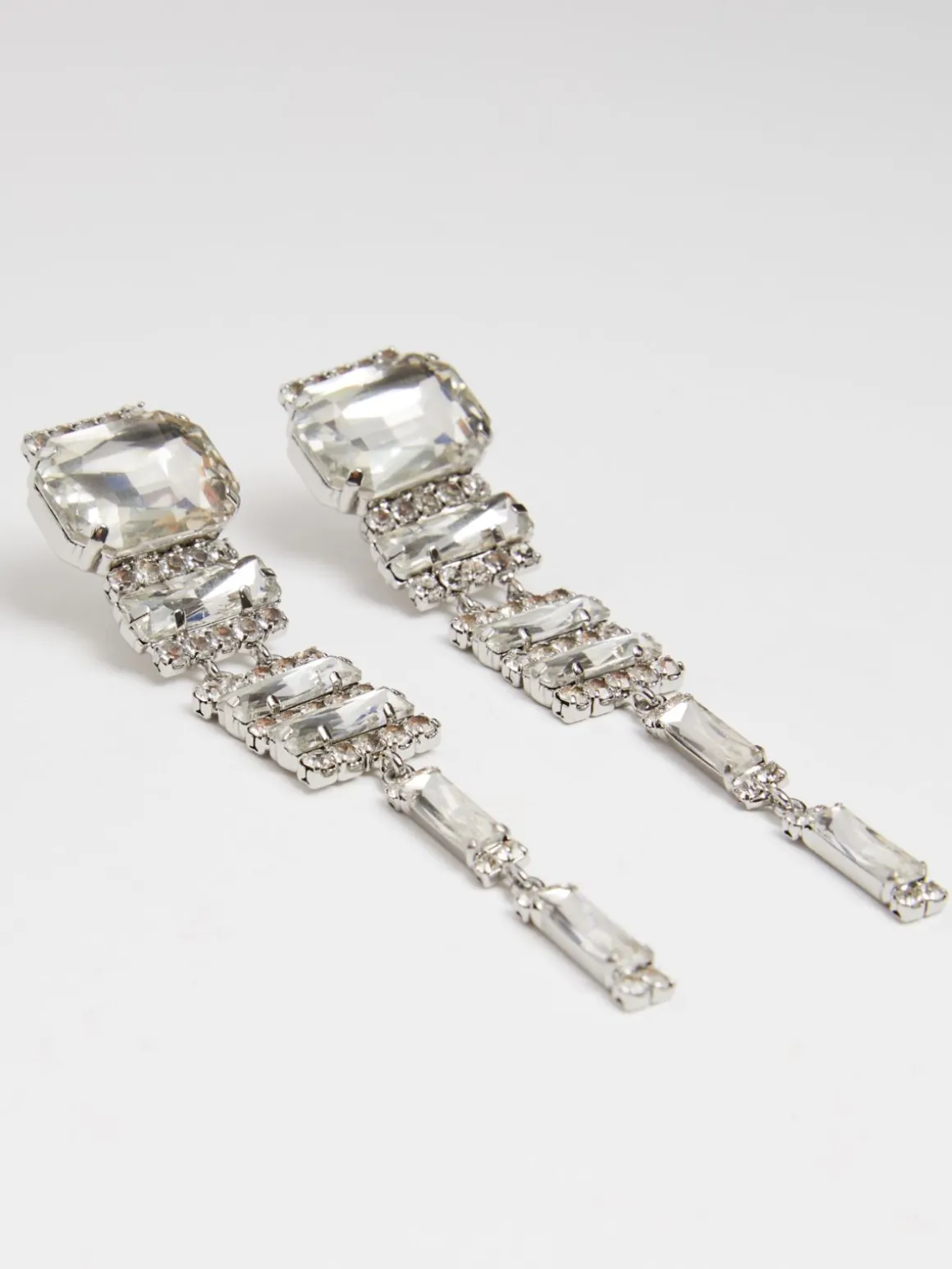 Hot Orecchini pendenti con strass Bijoux