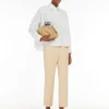 Outlet Pantalone a sigaretta in cotone stretch Pantaloniejeans