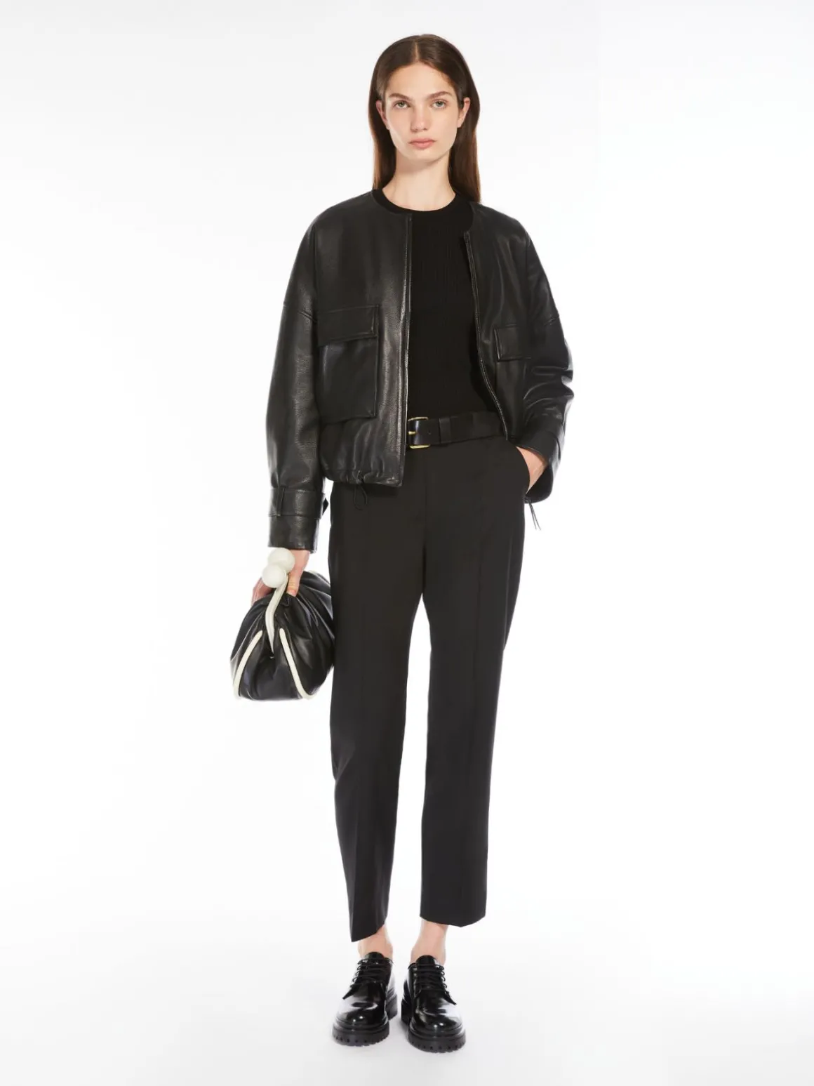 Cheap Pantalone a sigaretta in tela di lana Completie Tailleur | Pantaloniejeans