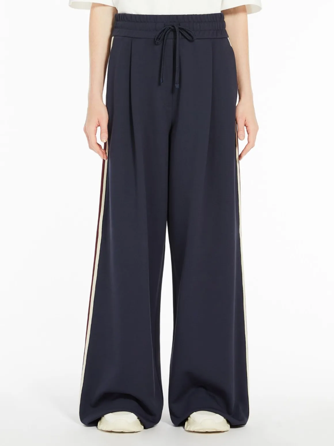 Outlet Pantalone ampio in jersey Pantaloniejeans