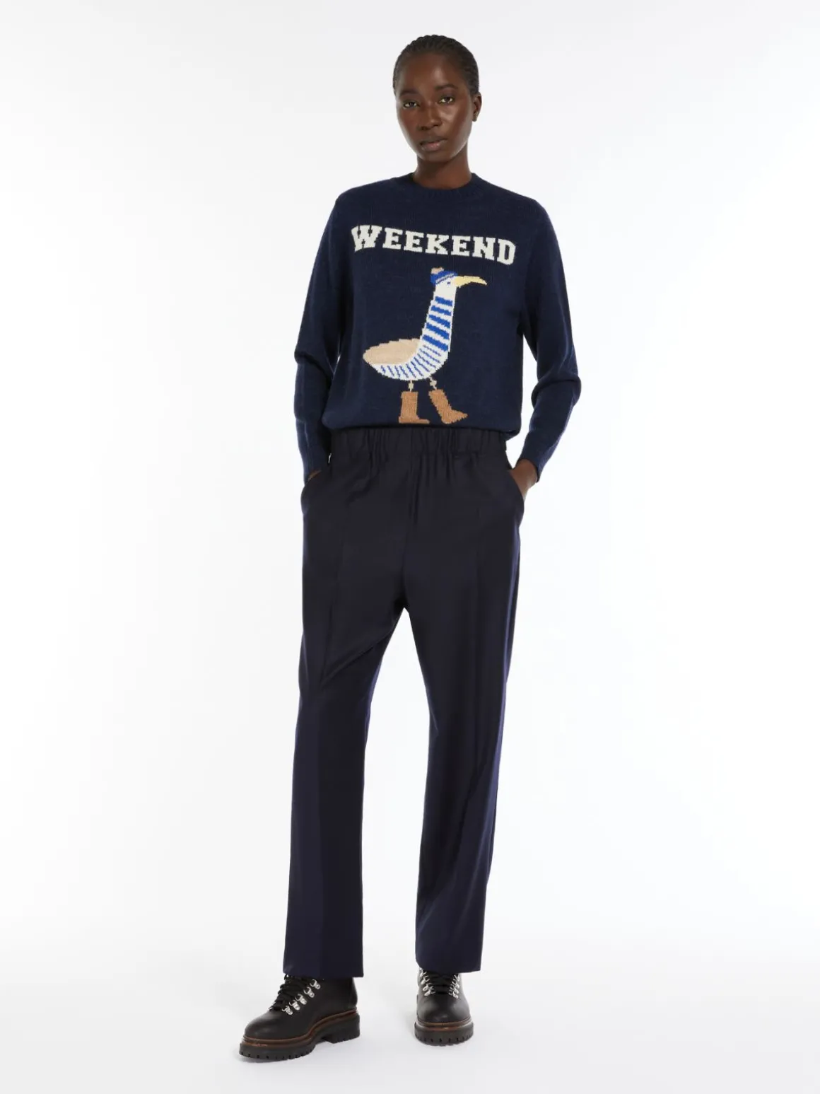 Best Sale Pantalone comfort in flanella Pantaloniejeans
