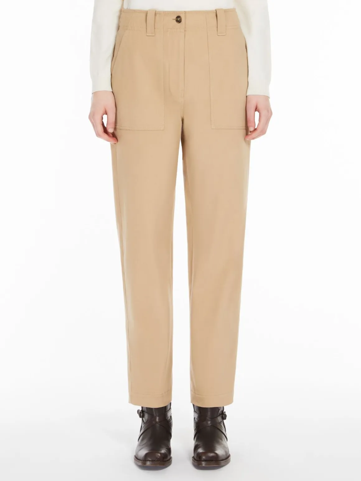 Online Pantalone in drill di cotone Pantaloniejeans