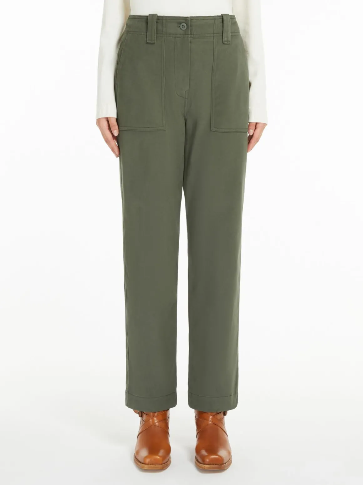 Sale Pantalone in drill di cotone Pantaloniejeans