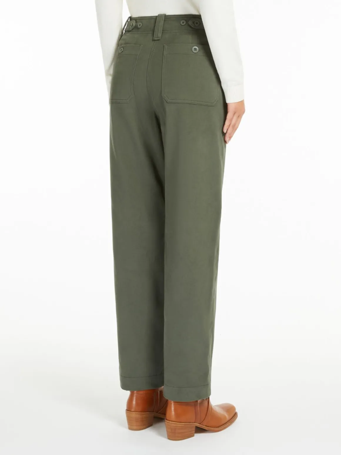 pantalone_in_drill_di_cotone_2.webp Sale Pantalone in drill di cotone Pantaloniejeans