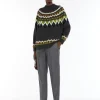 Sale Pantalone in lana comfort Pantaloniejeans
