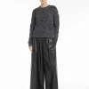 Outlet Pantalone in tessuto spalmato Pantaloniejeans