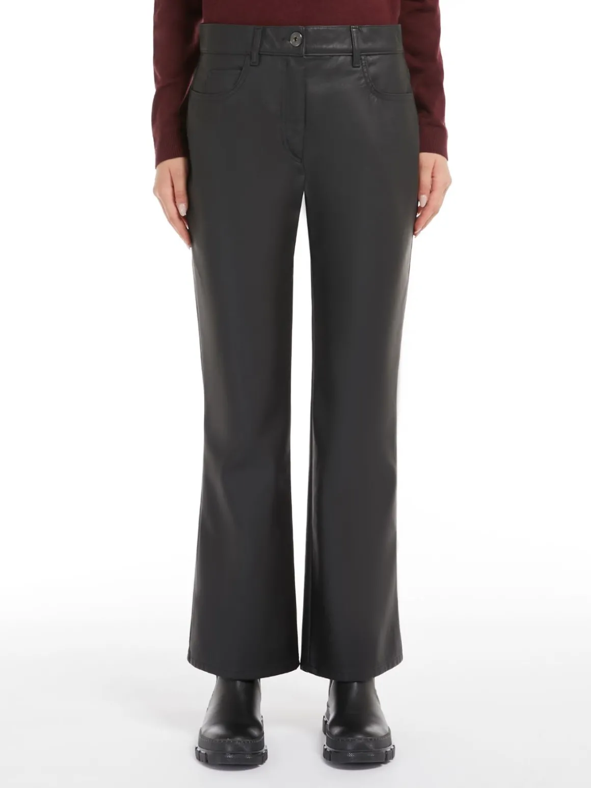 Flash Sale Pantalone in tessuto spalmato Pantaloniejeans
