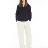 Clearance Pantalone wide leg in velluto Pantaloniejeans