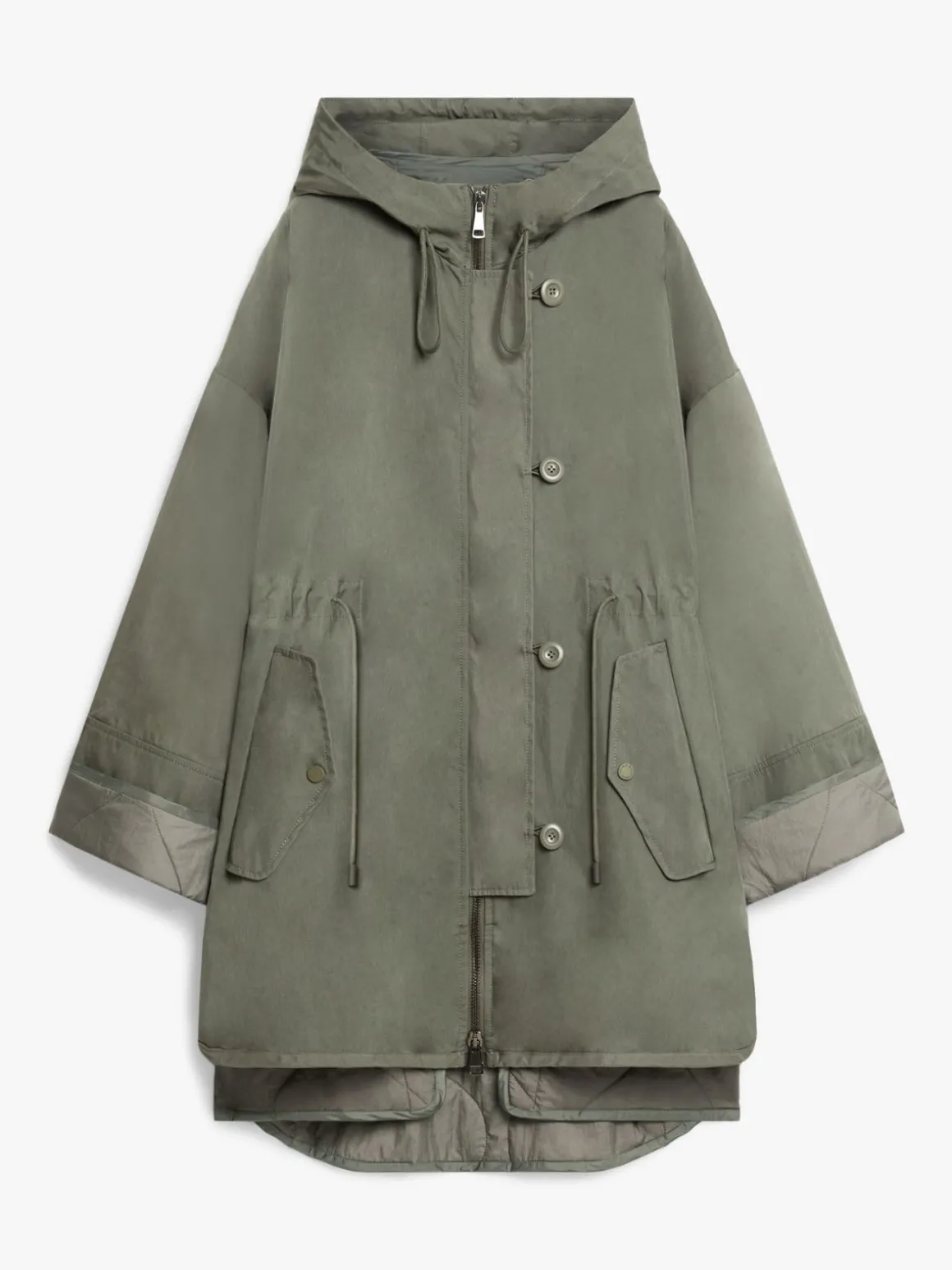 parka_reversibile_in_cotone_antigoccia_4.webp Fashion Parka reversibile in cotone antigoccia Imbottiti E Parka | Cappottietrench