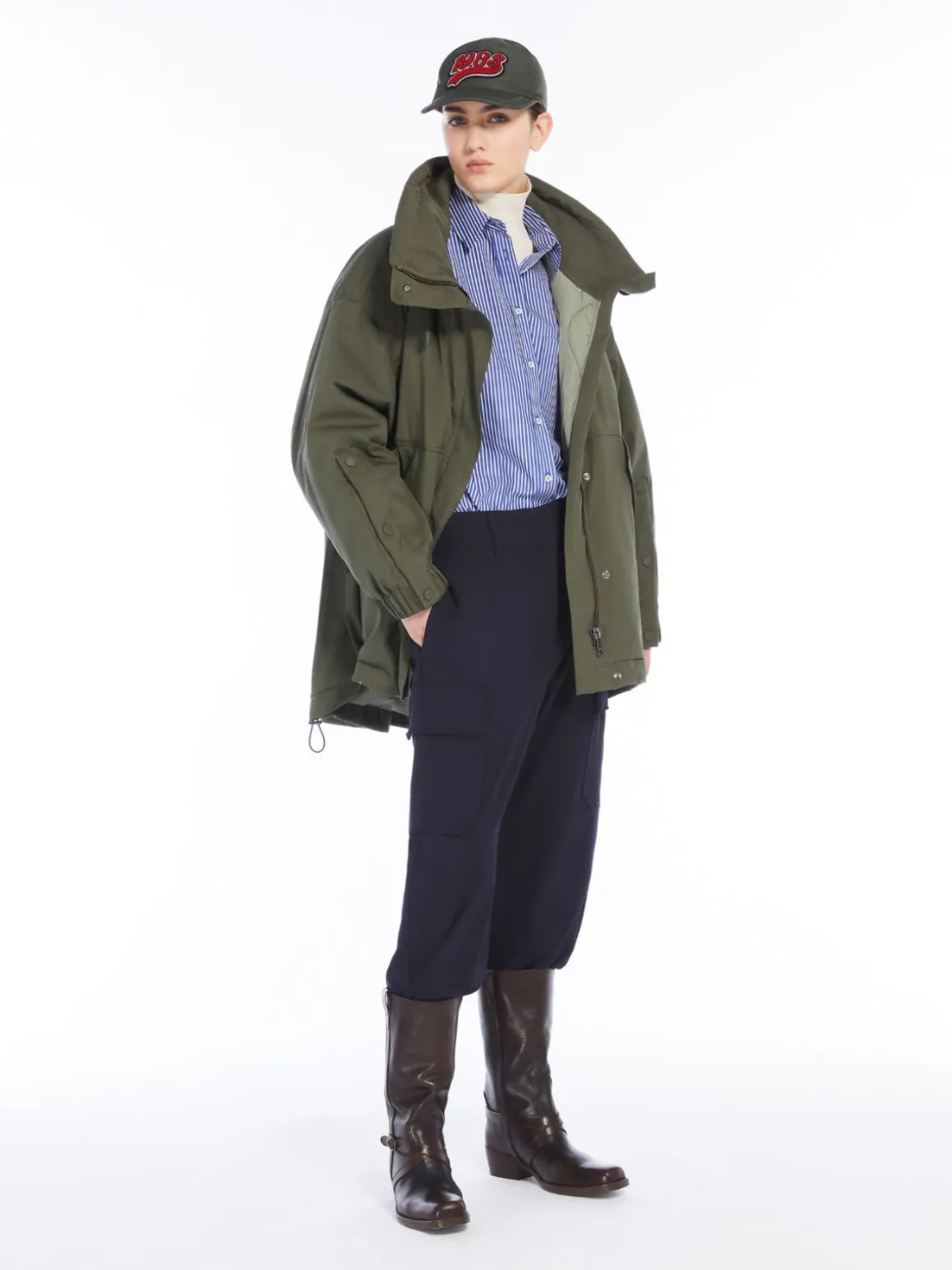 Sale Parka reversibile in tessuto antigoccia Imbottiti E Parka