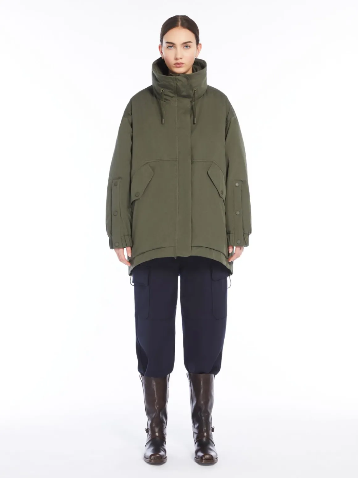 Sale Parka reversibile in tessuto antigoccia Imbottiti E Parka