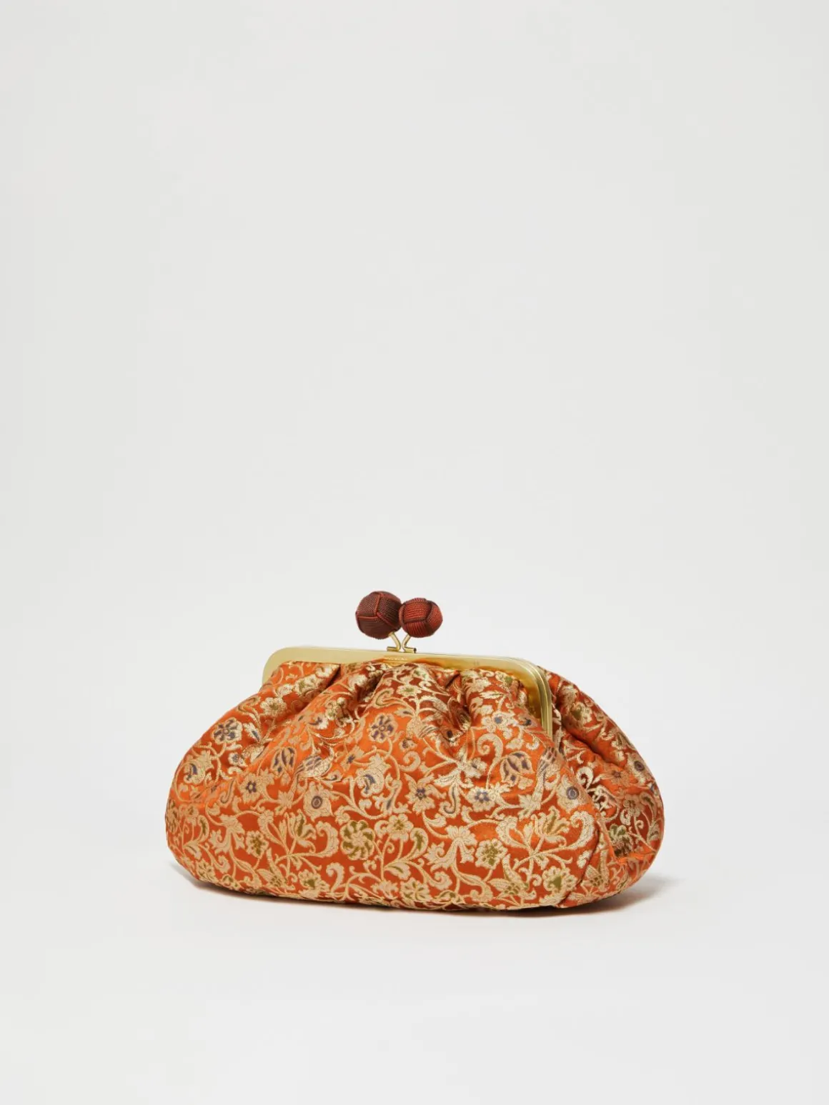 Shop Pasticcino Bag Medium in seta jacquard Pasticcino Bag | Borse