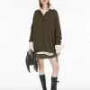 Hot Pullover oversize in misto mohair Maglie