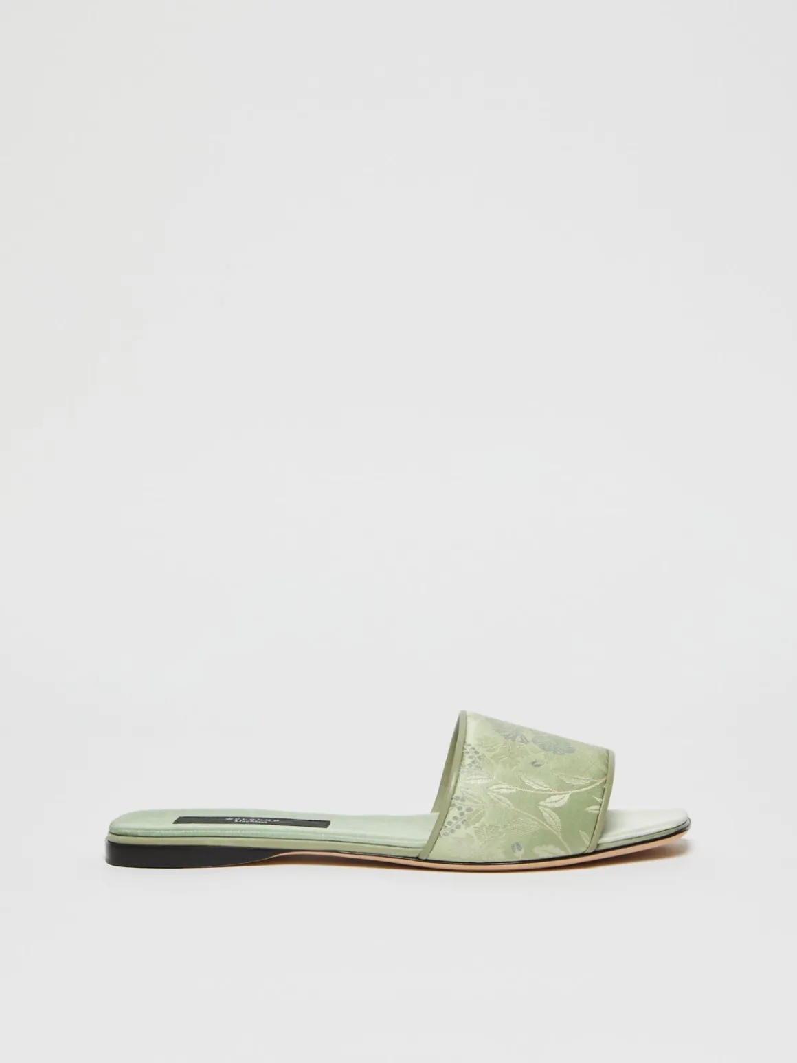 Flash Sale Sandalo flat in seta jacquard Scarpe