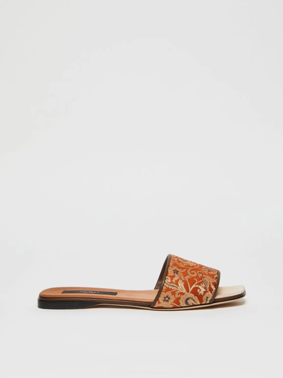 Cheap Sandalo slide in jacquard Scarpe