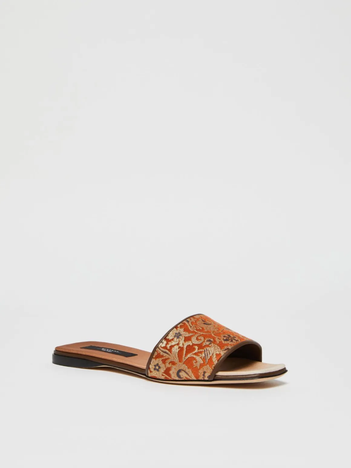 Cheap Sandalo slide in jacquard Scarpe