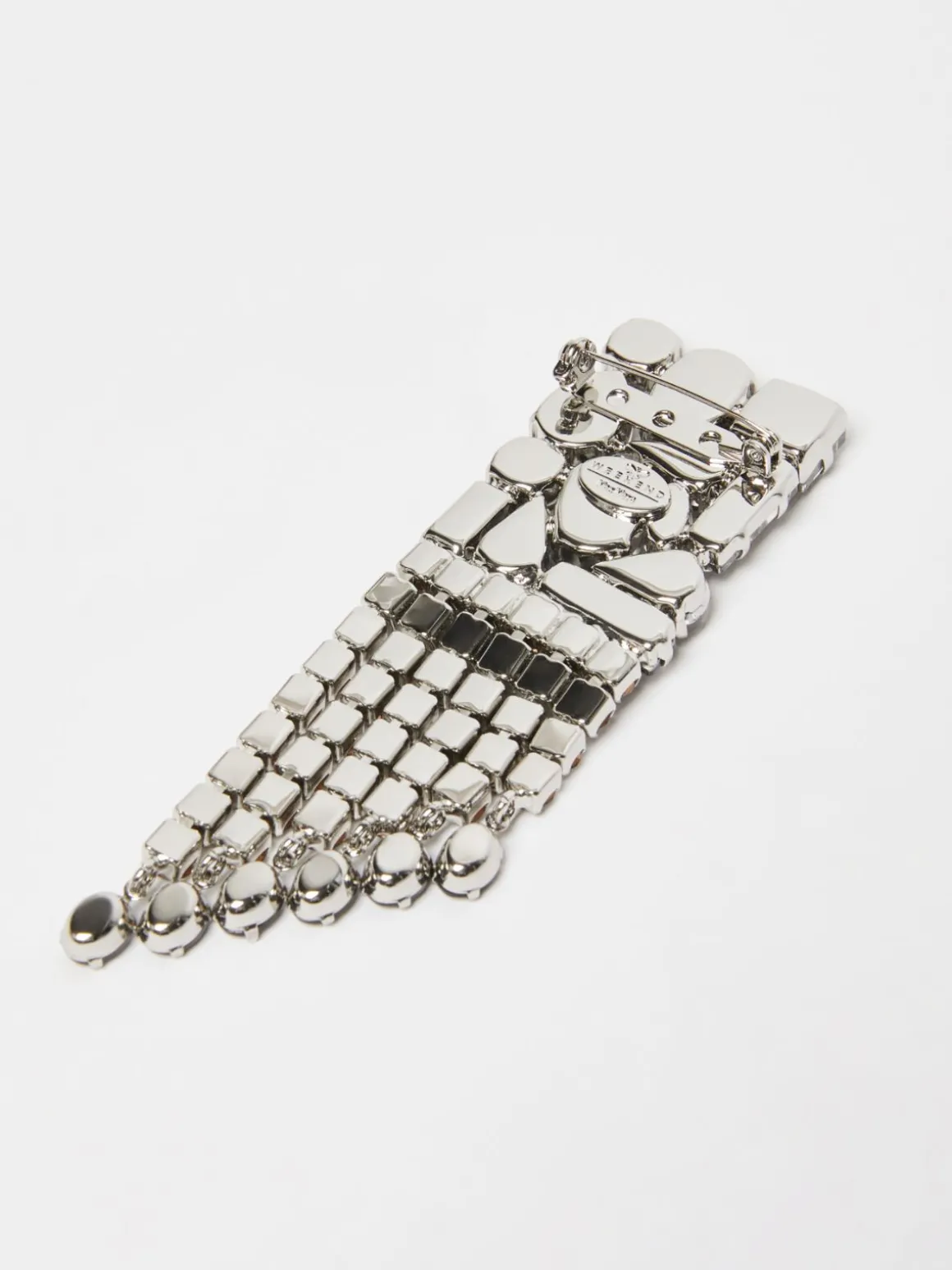 Best Sale Spilla in metallo e strass Bijoux