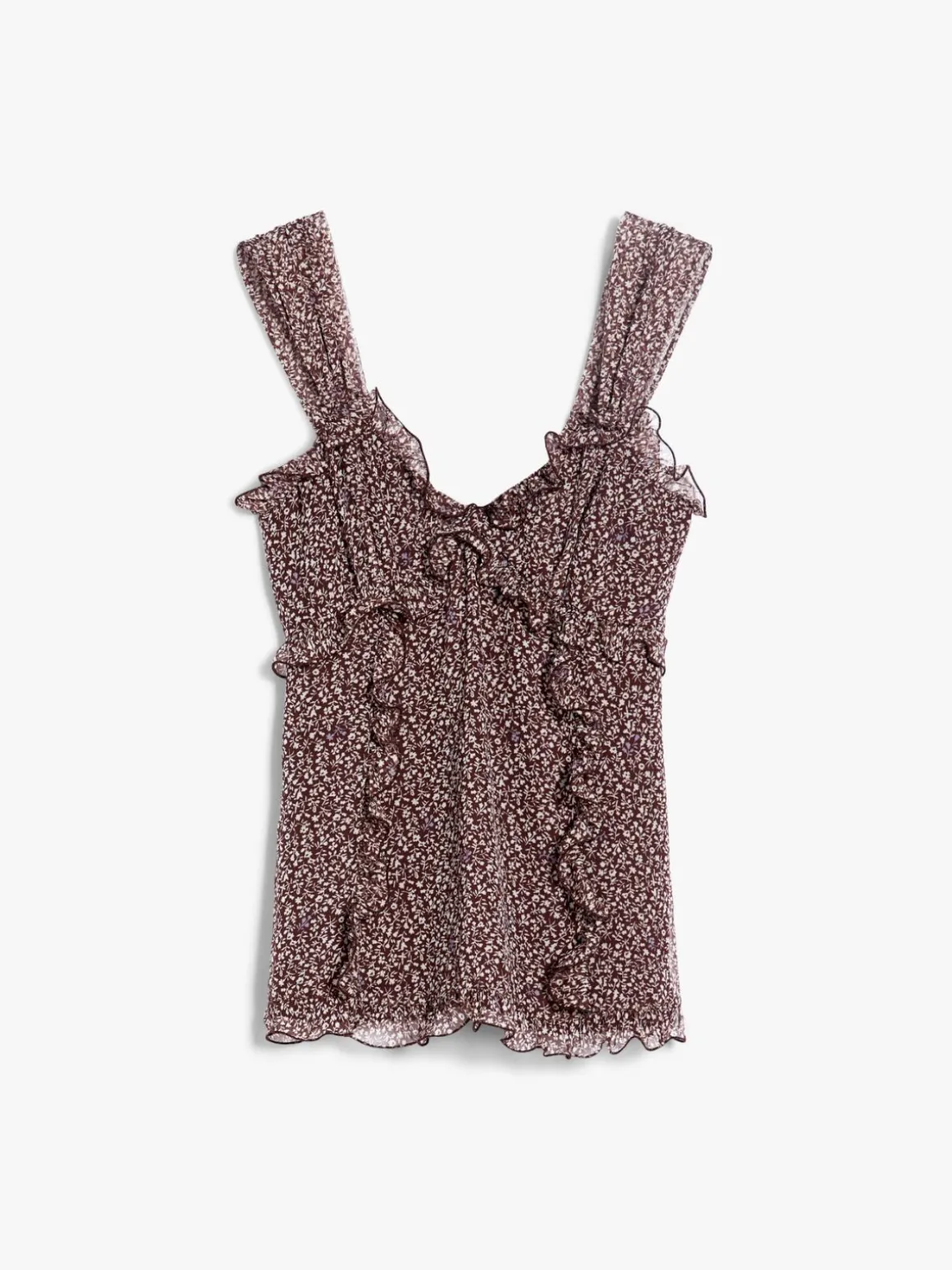 top_in_georgette_di_seta_stampata_4.webp Shop Top in georgette di seta stampata T-shirt E Top